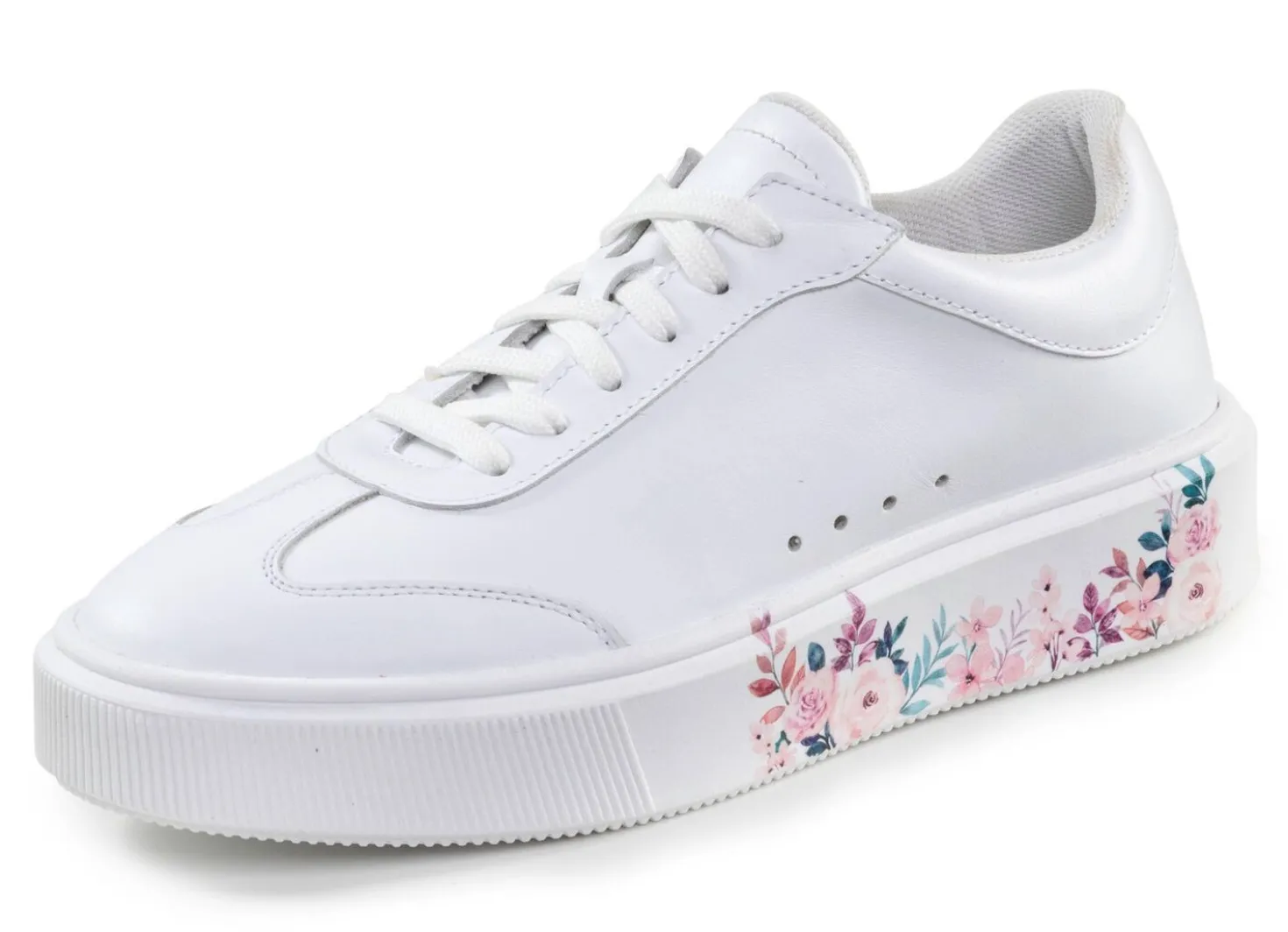 ELENA EDEN Sneaker mit Blumen-Dessin