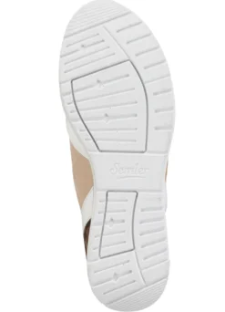 ELENA EDEN Sneaker mit Leo-Print und Metallic-Besätzen