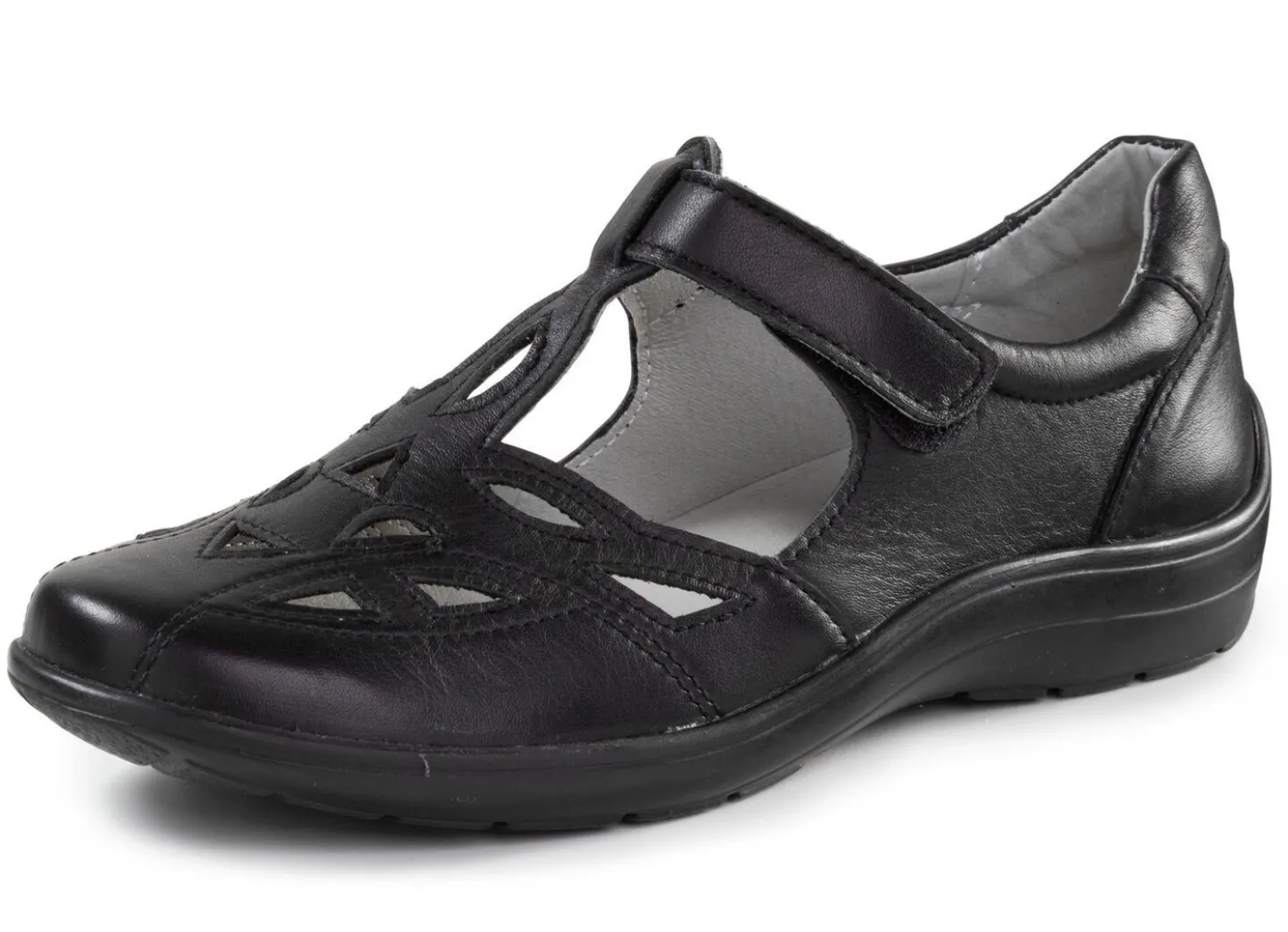 ELENA EDEN, sommerliche Damen-Slipper, Weite H, mit herausnehmbarem Fußbett