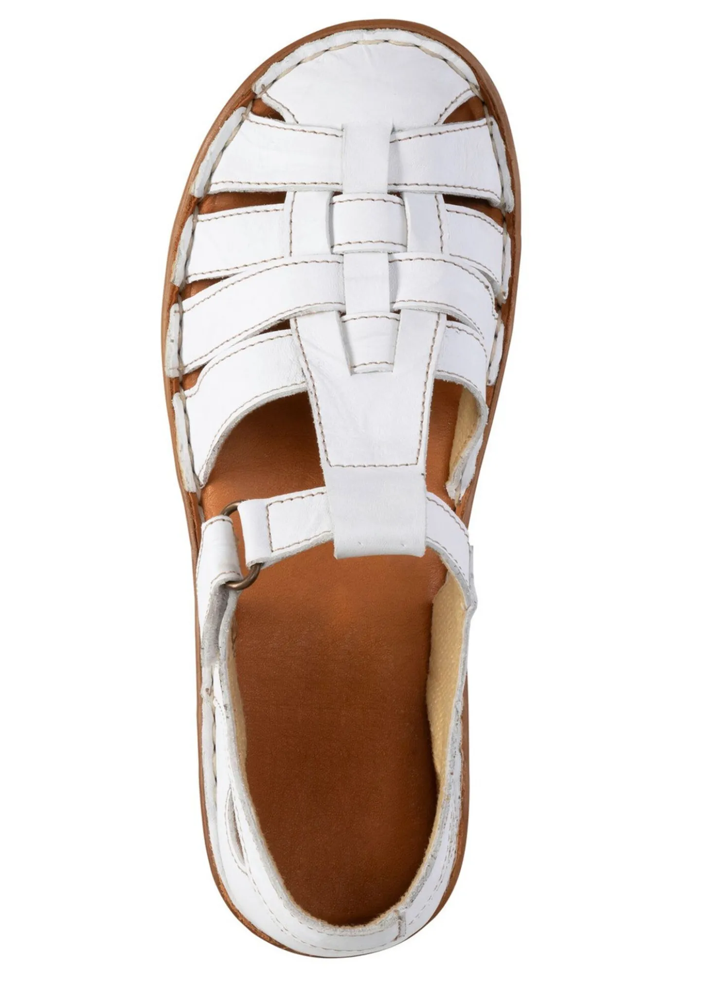 ELENA EDEN, sommerliche Damen-Slipper, Weite G, mit Klettspange