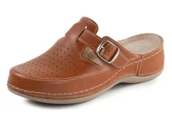 ELENA EDEN, sommerliche Damen-Clogs, Weite G, mit verstellbarer Schließe