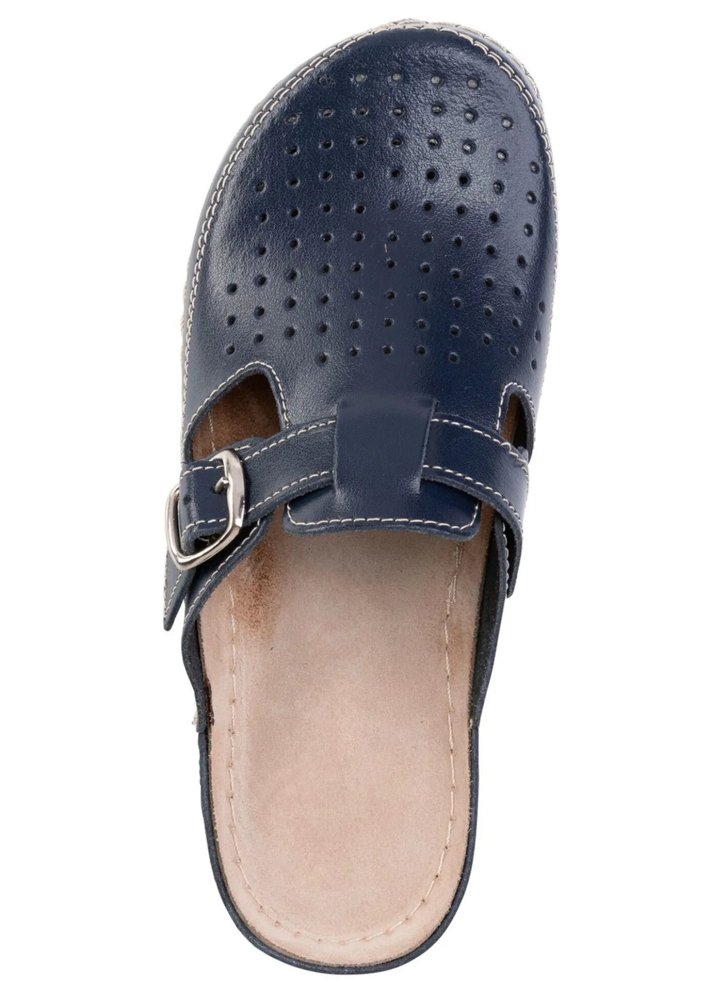 ELENA EDEN, sommerliche Damen-Clogs, Weite G, mit verstellbarer Schließe