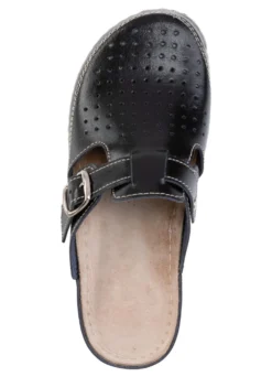 ELENA EDEN, sommerliche Damen-Clogs, Weite G, mit verstellbarer Schließe