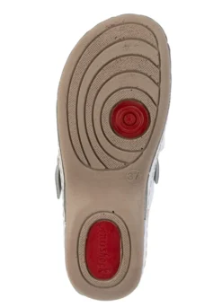 ELENA EDEN, sommerliche Damen-Clogs, Weite G, mit verstellbarer Schließe