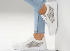 ELENA EDEN, sommerliche Damen-Sneaker, Weite G, mit herausnehmbarem Fußbett