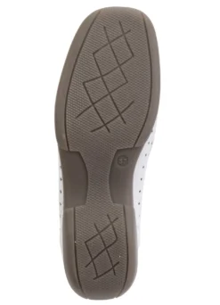 ELENA EDEN, sommerliche Damen-Slipper, Weite H, mit herausnehmbarem Fußbett