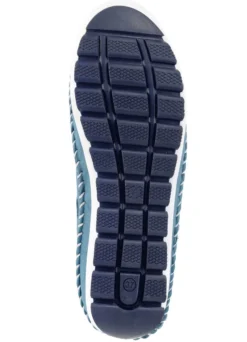 ELENA EDEN, sommerliche Damen-Slipper, Weite G, mit herausnehmbarem Fußbett