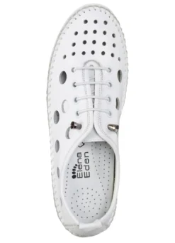 ELENA EDEN, sommerliche Damen-Slipper, Weite G, mit herausnehmbarem Fußbett