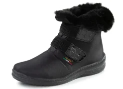ELENA EDEN Stiefelette aus weichem Textilmaterial