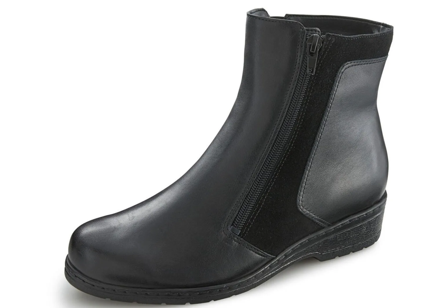 ELENA EDEN Stiefelette mit echtem Lammfellfutter