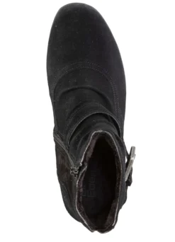 ELENA EDEN Stiefelette mit flotter Raffung und Zier-Schließe