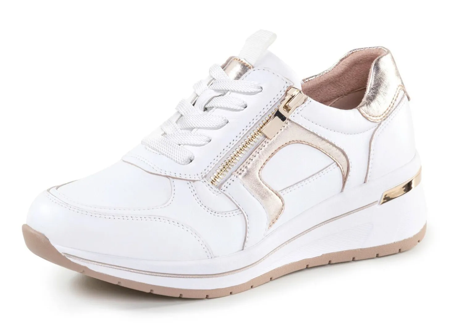 ELENA EDEN, stylische Damen-Sneaker, Weite H, mit herausnehmbarem Fußbett