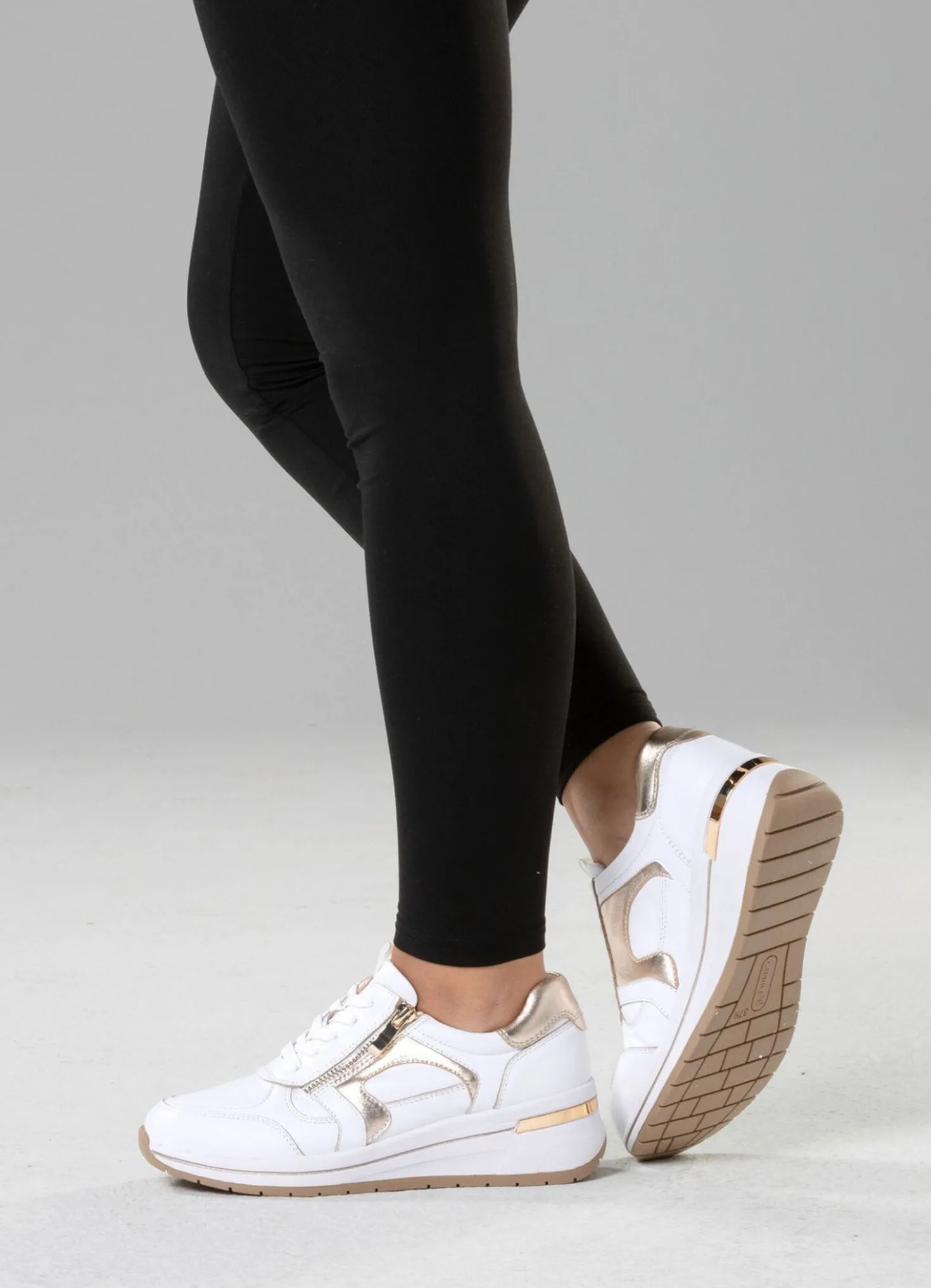 ELENA EDEN, stylische Damen-Sneaker, Weite H, mit herausnehmbarem Fußbett
