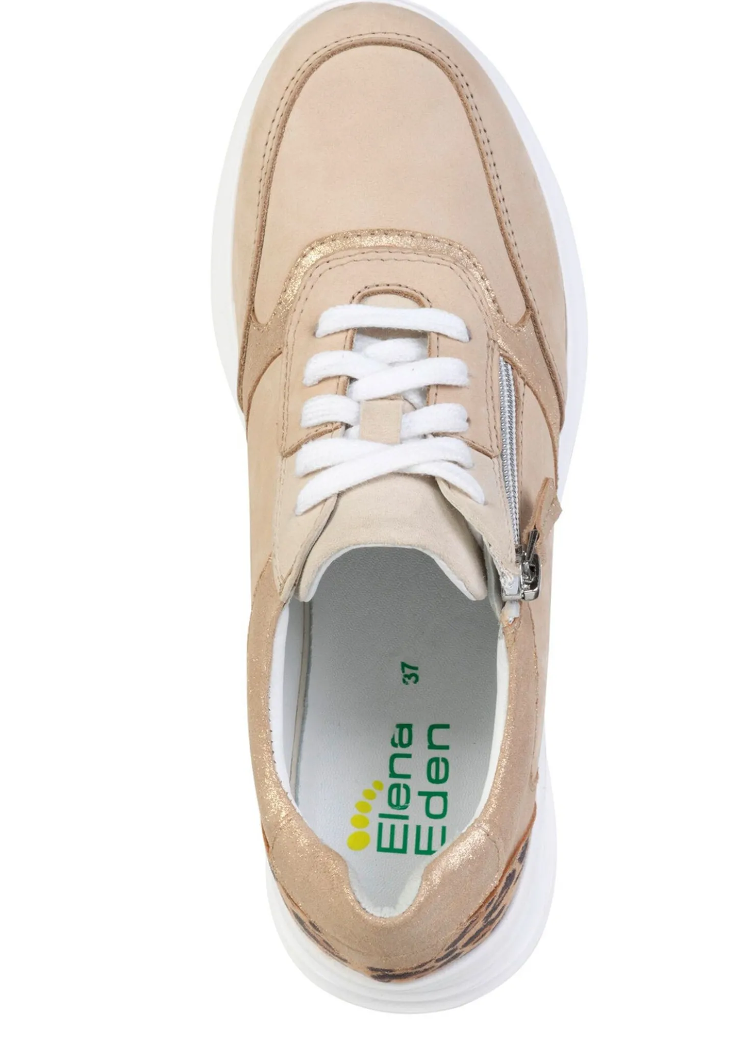 ELENA EDEN, trednige Damen-Sneaker, Weite H, mit herausnehmbarem Fußbett
