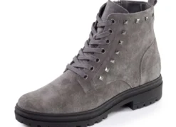 ELENA EDEN, trendige Damen-Boots, Weite G, mit Reißverschluss