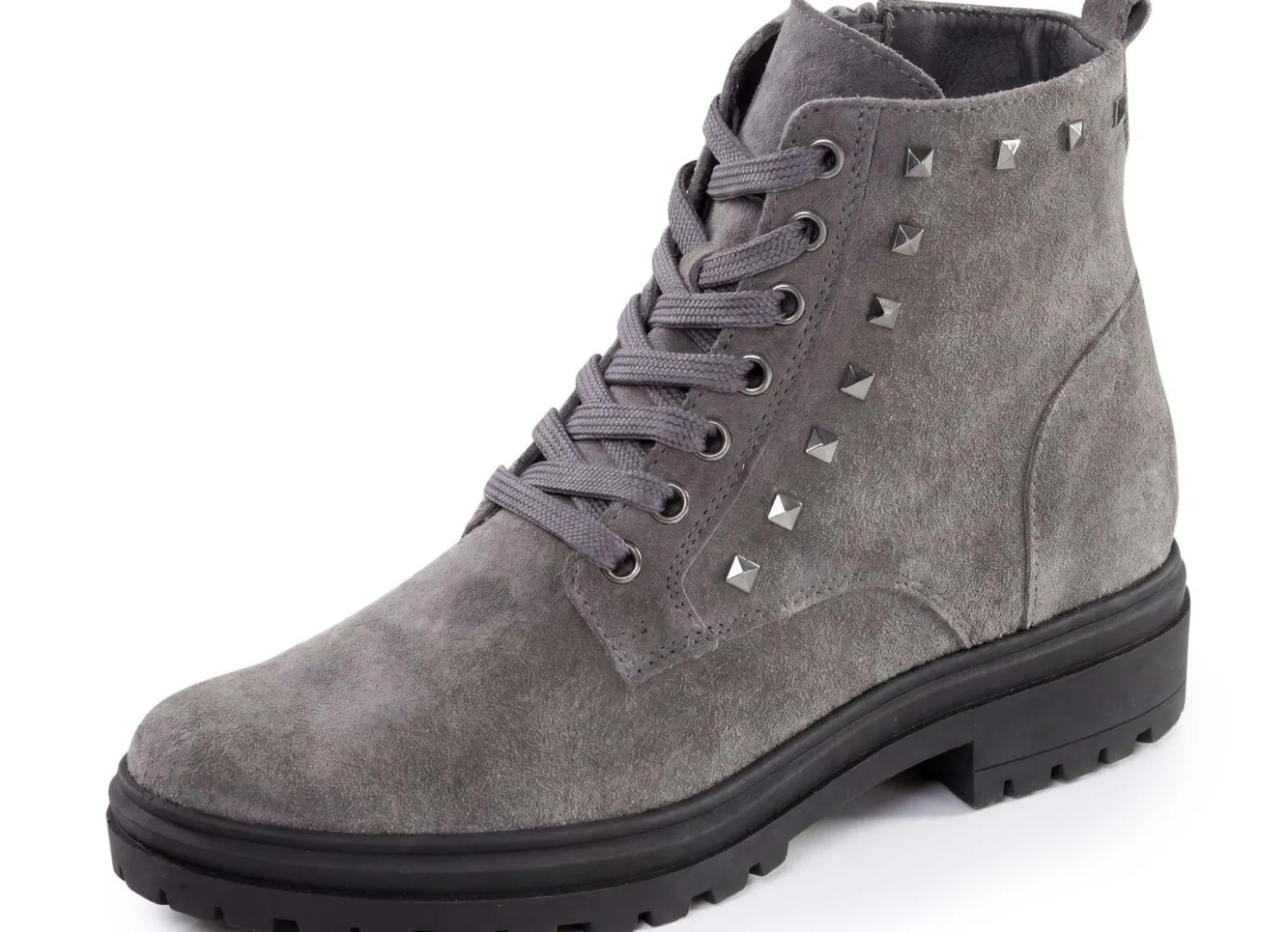 ELENA EDEN, trendige Damen-Boots, Weite G, mit Reißverschluss