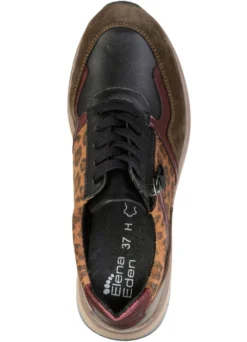 ELENA EDEN, trendige Damen-Sneaker, Weite H, mit herausnehmbarem Fußbett