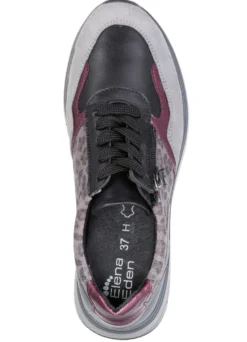 ELENA EDEN, trendige Damen-Sneaker, Weite H, mit herausnehmbarem Fußbett