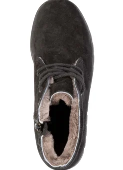 ELENA EDEN, warme Damen-Boots, Winterschuhe, Weite H, mit Lammfell