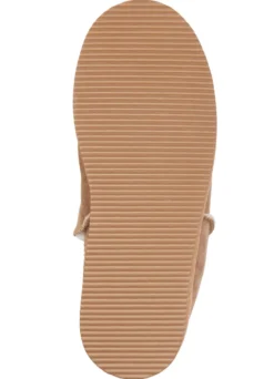 ELENA EDEN, warme Damen-Hausschuhe, Weite G, mit Lammfell