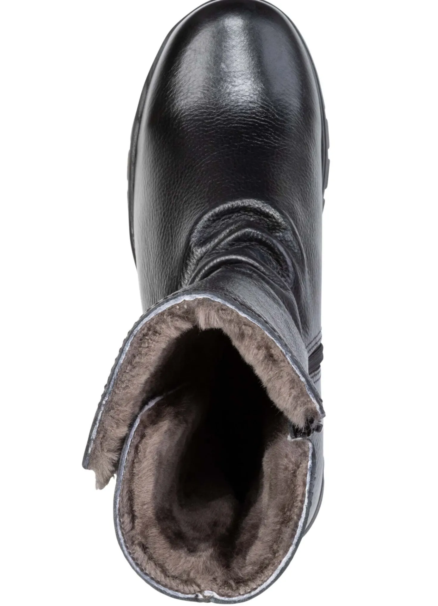 ELENA EDEN, warme Damen-Stiefel, Winterschuhe, Weite H, mit Lammfell
