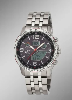 ETT EGS-11572-21M Funk-Solar-Herrenuhr