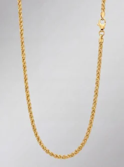 3-fach Zopfkette aus Gold