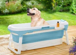 Faltbare Badewanne