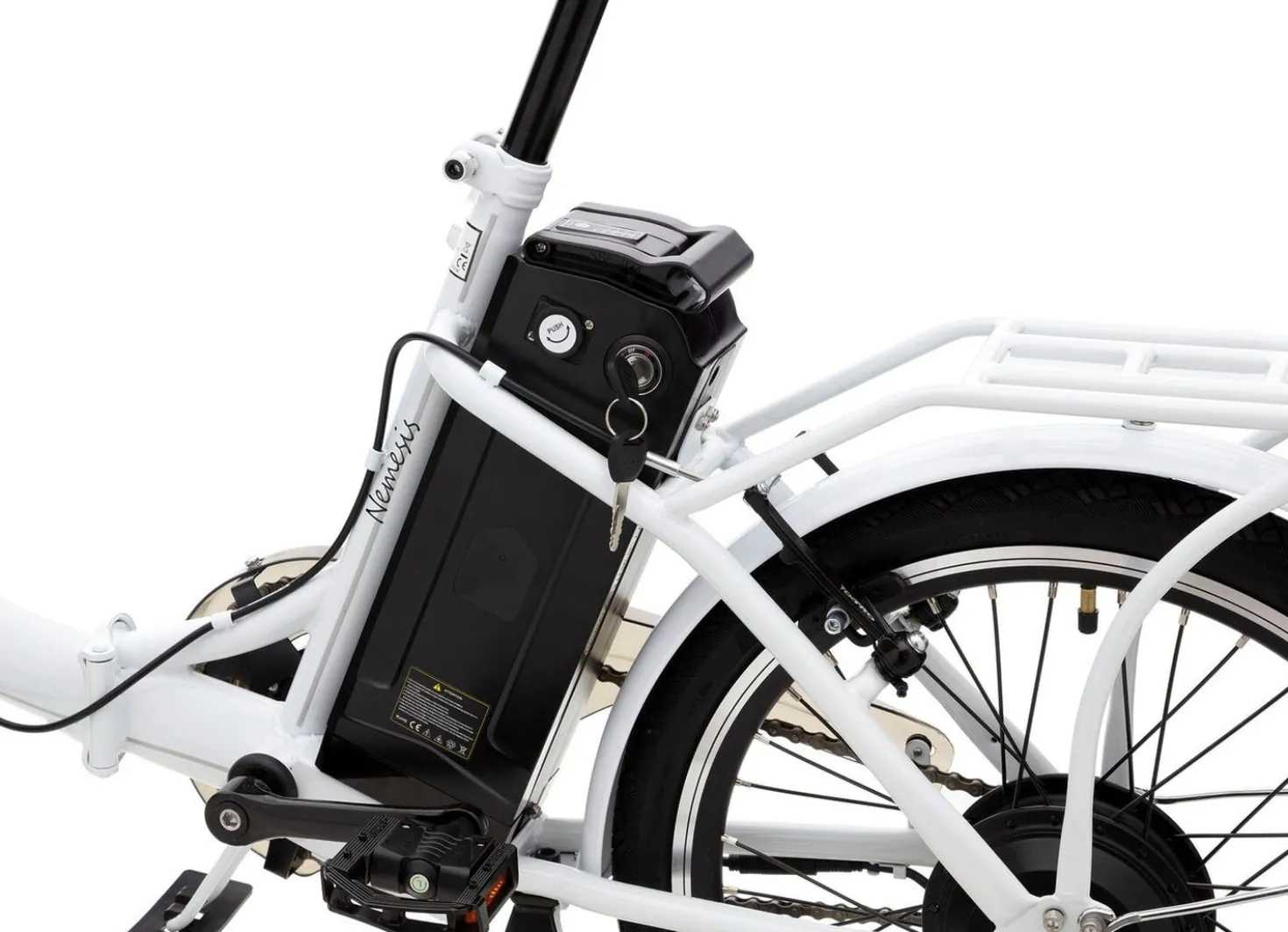 Falt-E-Bike von Verocraft mit Stahl-Faltrahmen