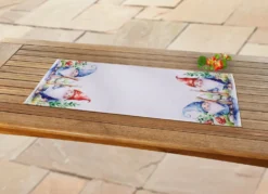 Farbenprächtige Tisch- und Raumdekoration