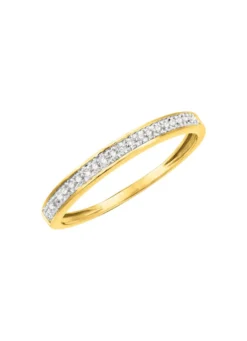 Feiner Damenring mit Diamanten