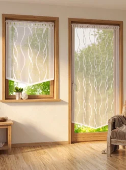 Fenster- und Türbehang „Welle"
