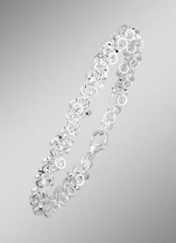 Filigranes Armband in Silber 925/- fein