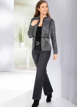 Flauschige Jacke