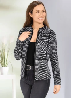 Flauschige Jacke