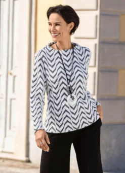 Flauschige Shirt-Tunika von laurakent