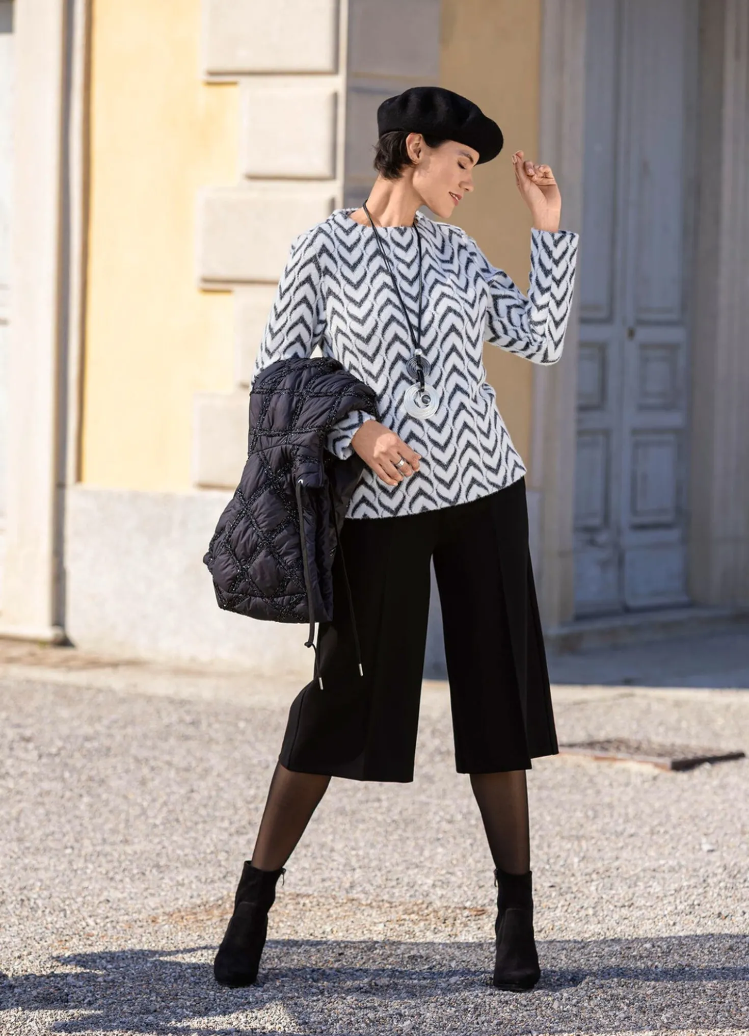 Flauschige Shirt-Tunika von laurakent