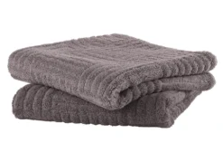 Flauschig weiche Frottier-Serie mit Hoch-Tief-Struktur