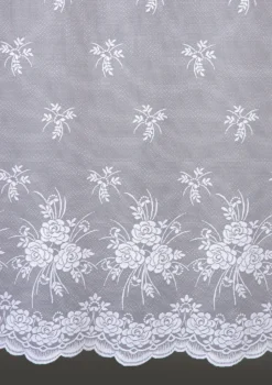 Floral dessinierter Store mit Universalschienenband