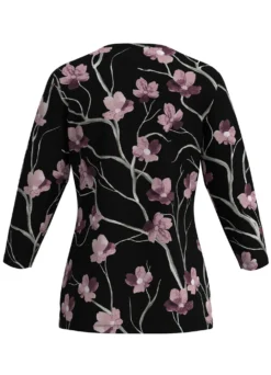 floral dessiniertes Shirt
