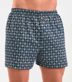 Fünferpack Boxershorts mit knöpfbarem Eingriff