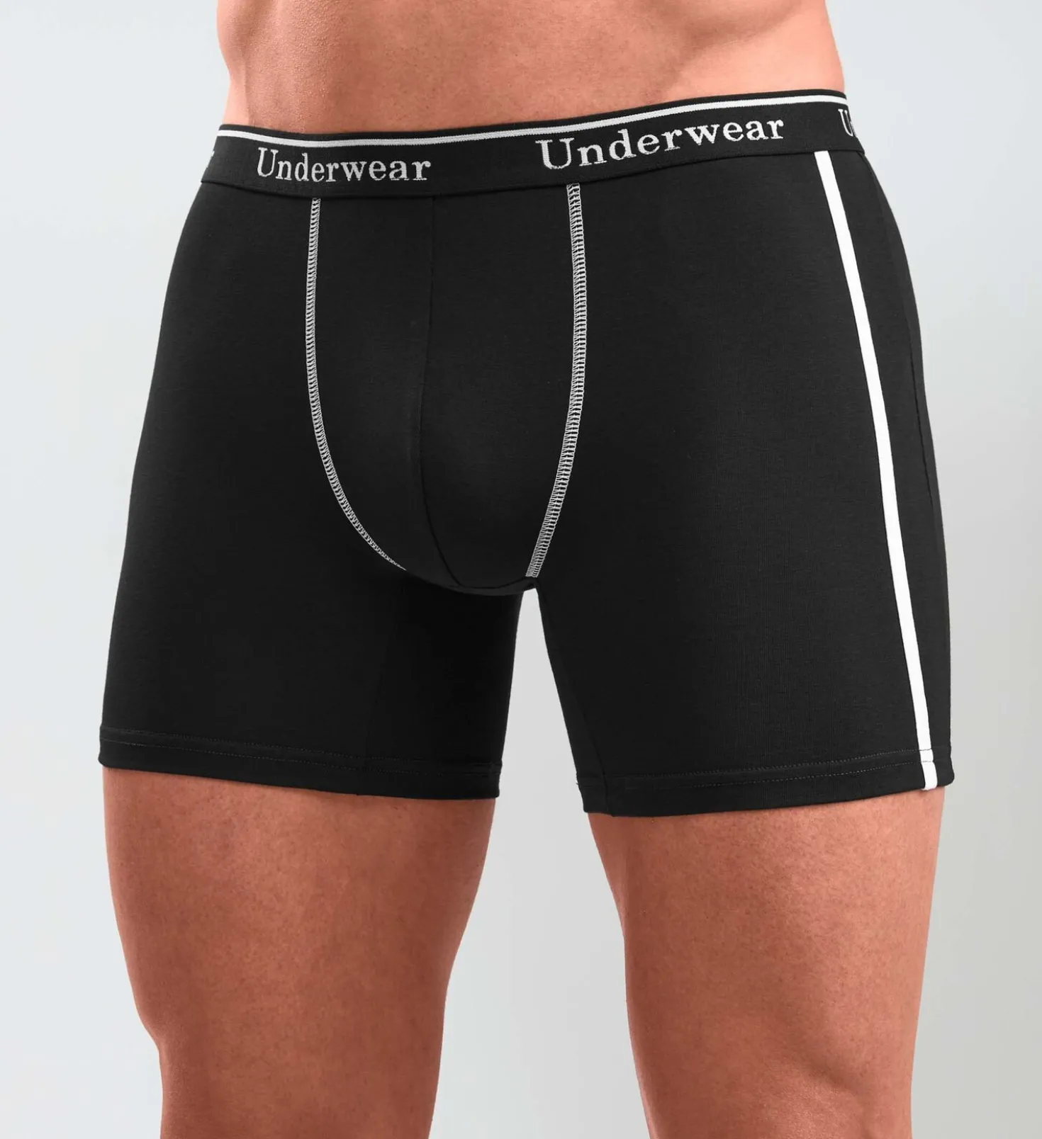 Fünferpack Pants mit etwas längerem Bein