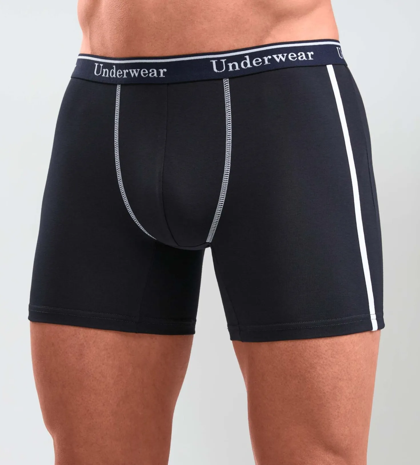 Fünferpack Pants mit etwas längerem Bein