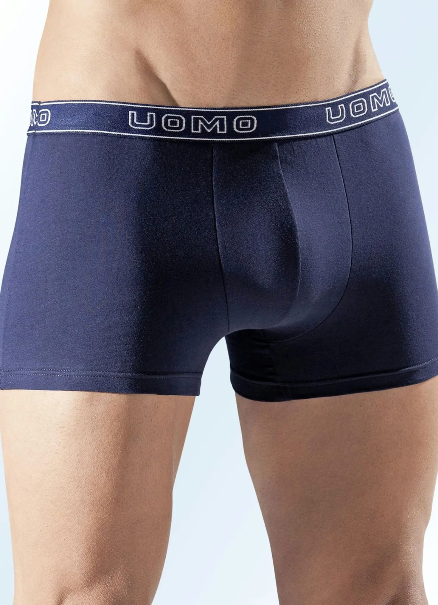 Fünferpack Pants, uni mit Elastikbund