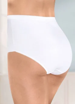 Fünferpack Slips mit Blumemotiv