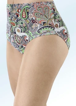 Fünferpack Slips mit Paisley-Dessin