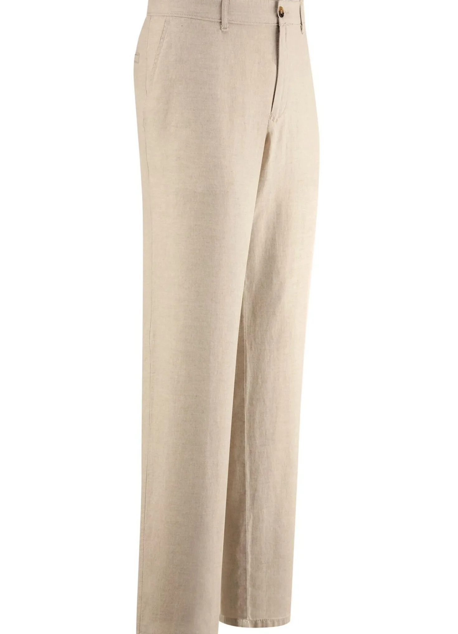 "Francesco Botti"-Hose mit Leinen in 3 Farben