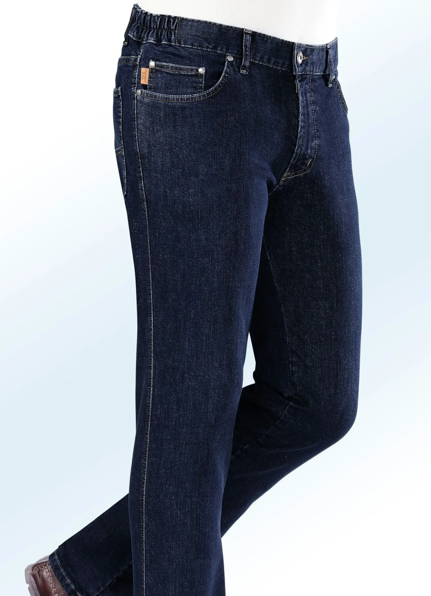 "Francesco Botti"-Jeans mit Dehnbundeinsätzen