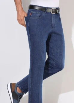 "Francesco Botti"-Jeans mit Dehnbund in 3 Farben