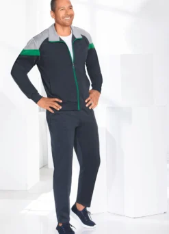Freizeitanzug mit elastischen Ärmelabschlüssen